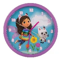 Bilde av Gabby's Dollhouse - Wall Clock (24 cm) (32141) - Leker