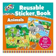 Bilde av Galt - Reusable Sticker Book - Animals (31005098) - Leker