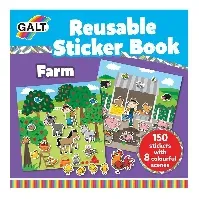 Bilde av Galt - Reusable Sticker Book - Farm (55-1005104) - Leker