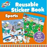 Bilde av Galt - Reusable Sticker Book - Sports (31000151) - Leker