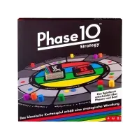 Bilde av Games Phase 10, Brettspill, Strategi, 7 år, Familiespill Leker - Spill