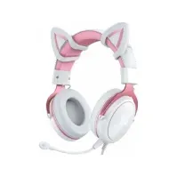 Bilde av Gaming headset X10 Cat-Ear pink-white Gaming - Headset og streaming - Hodesett