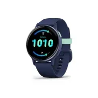 Bilde av Garmin vívoactive 5 - Marineblå - smartklokke med bånd - silikon - håndleddstørrelse: 125-190 mm - display 1.2 - 4 GB - Bluetooth, Wi-Fi, ANT+ - 26 g Sport & Trening - Pulsklokker og Smartklokker - Smartklokker