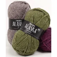 Bilde av Garn Drops Alaska Strikking, pynt, garn og strikkeoppskrifter