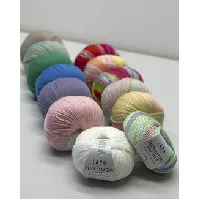 Bilde av Garn Merino 200 Bebe Color Strikking, pynt, garn og strikkeoppskrifter