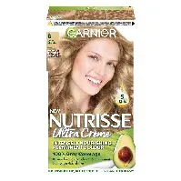 Bilde av Garnier Nutrisse Cream Medium Blond 8 Hårpleie - Hårfarge
