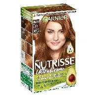 Bilde av Garnier Nutrisse Ultra Créme 6.41 Dark Copper Blonde Hårpleie - Hårfarge - Permanent hårfarge