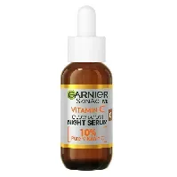 Bilde av Garnier SkinActive Vitamin C 10% Night Serum 30ml Hudpleie - Ansikt - Serum og oljer