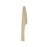 Bilde av Gastro-Line kniv , 19,4cm - brun, birketræ, premium, komposterbar - pakke a 100stk Klær og beskyttelse - Diverse klær