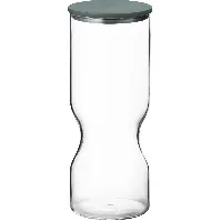 Bilde av Georg Jensen Alfredo oppbevaringsglass med lokk 1,5 liter, glass/grønn Oppbevaringsboks