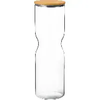 Bilde av Georg Jensen Alfredo oppbevaringsglass med lokk 2 liter, glass/gul Oppbevaringsboks