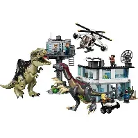 Bilde av Giganotosaurus og therizinosaurus angrep LEGO Jurassic World 76949 Byggeklosser