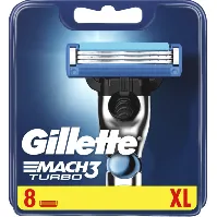 Bilde av Gillette Gillette Gillette Mach3 Turbo x8 Barberblad og barberhøvler,Personpleie,Barberblad og barberhøvler