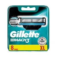 Bilde av Gillette Gillette Mach3 8 stk barberblad Barberblad og barberhøvler,Personpleie,Barberblad og barberhøvler