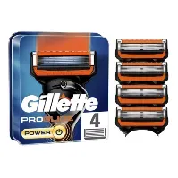 Bilde av Gillette Gillette Proglide Power barberblad, 4-pakning Barberblad og barberhøvler,Personpleie,Top Blades,Barberblad og b