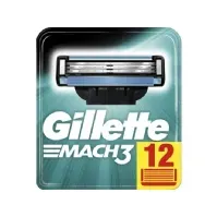 Bilde av Gillette Mach 3 - Barberblader - 12 stk Hårpleie - Skjegg/hårtrimmer - Barberblader