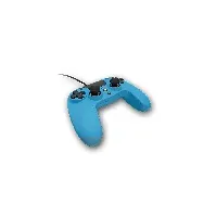 Bilde av Gioteck Playstation 4 VX-4 Wired Controller (Blue) - Videospill og konsoller