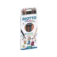 Bilde av Giotto Stilnovo hudtoner blyanter 12 farger (273984) Skole og hobby - Til skolesekken - Diverse