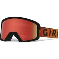 Bilde av Giro GIRO BLOK MTB Goggles svart rød hypnotisk (AMBER SCARLET Red Mirror Lens + Transparent Lens 99% S0) Sport & Trening - Ski/Snowboard - Ski briller