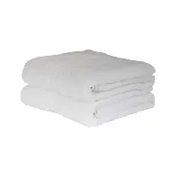 Bilde av Gjestehåndklær - 30x50 cm - Hvit - IN Style Håndklær , Håndklestørrelser , Gjestehåndklær 40x60 cm