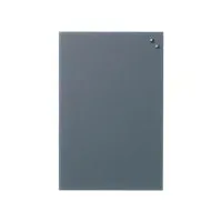 Bilde av Glastavle Naga magnetisk 400x600mm grå interiørdesign - Tavler og skjermer - Glasstavler