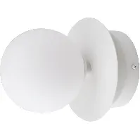Bilde av Globen Lighting Art Deco IP44 vegglampe/plafond, hvit Lampe