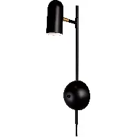 Bilde av Globen Lighting Swan Vegglampe, svart Lampe