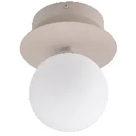 Bilde av Globen Lighting Vegglampe / plafond Art Deco 24 cm, mud/hvit Lampe
