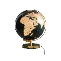 Bilde av Globus med lys, grønn,Ø30 Globus med lys