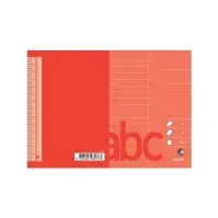 Bilde av Glosehæfte Bantex, linjeret, 7 mm, A6, rød, 25 stk. Skriveredskaper - Skrivetilbehør - Andre