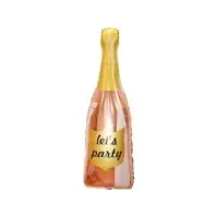 Bilde av GoDan Folieballong Champagne rosa og gull 91x40cm N - A