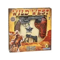 Bilde av Gohner - Westerns Cowboy set with pistol (42925) /Pretend Toys/Dress Up Leker - Rollespill - Blastere og lekevåpen