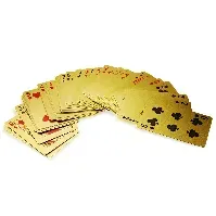 Bilde av Gold Playing Cards Giftbox - Gadgets