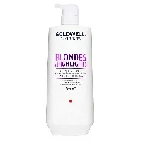 Bilde av Goldwell Dualsenses Blondes & Highlights Anti-Yellow Shampoo 1000 Hårpleie - Shampoo