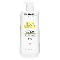 Bilde av Goldwell Dualsenses Rich Repair Restoring Shampoo 1000ml Hårpleie - Shampoo
