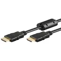 Bilde av Goobay 1,5 HDMI, 1,5 m, HDMI Type A (Standard), HDMI Type A (Standard), Svart PC tilbehør - Kabler og adaptere - Videokabler og adaptere