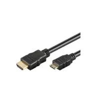 Bilde av Goobay 31932, 2 m, HDMI Type A (Standard), HDMI Type C (Mini), 8,16 Gbit/s, Audio Return Channel (ARC), Sort PC tilbehør - Kabler og adaptere - Videokabler og adaptere