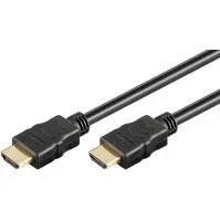 Bilde av Goobay 38523, 20 m, HDMI Type A (Standard), HDMI Type A (Standard), 3840 x 2160 piksler, 3D-kompatibilitet, Svart PC tilbehør - Kabler og adaptere - Videokabler og adaptere