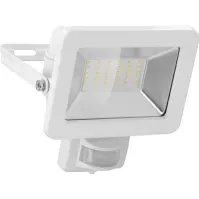 Bilde av Goobay GB 53882 - LED flomlys med sensor 30 W hvit IP44, Hvid Belysning - Utendørsbelysning - Lyskaster