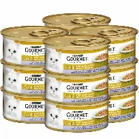 Bilde av Gourmet Gold Bitar i Sås Kalv & Grönsaker 12x85 g Katt - Kattemat - Våtfôr