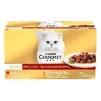 Bilde av Gourmet Gold Sauce Selection 4 x 85 g Katt - Kattemat - Våtfôr