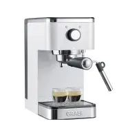 Bilde av Graef ES 401, Espressomaskin, 1,25 l, Malt kaffe, 1400 W, Grå Kjøkkenapparater - Kjøkkenmaskiner - Påleggsmaskiner