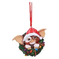 Bilde av Gremlins Gizmo in Wreath Hanging Ornament 10cm - Fan-shop