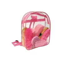 Bilde av Grooming kit with 7 products in backpack pink 1 st Kjæledyr - Hest - Pleie