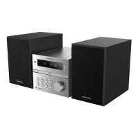 Bilde av Grundig CMS 4200 - Mikrosystem - svart, sølv TV, Lyd & Bilde - Stereo - Mikro og Mini stereo