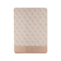 Bilde av Guess GUFC10PS4SGP iPad 10.2 pink/pink 4G Stripe Allover PC & Nettbrett - Nettbrett tilbehør - Deksel & vesker