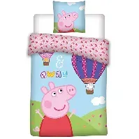 Bilde av Gurli gris junior sengetøy - 100x140 cm - Gurli gris Airballoon - 100% bomull Innredning , Barnerommet , Junior sengetøy 100x140 cm
