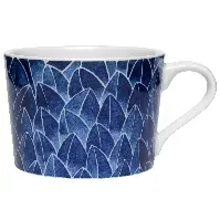 Bilde av Götefors Porslin Field kopp, 24 cl, blå Kopp