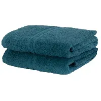 Bilde av Håndklær - 50x90 cm - Blå - IN Style Håndklær