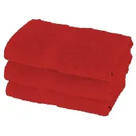 Bilde av Håndkle - Rød - Egeria - 50x100 cm Håndklær